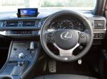 Lexus CT200h F-Sport 2014 года (UK)